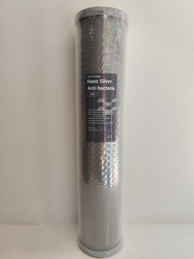 Φίλτρο Ενεργού Άνθρακα Antibacterial 20″ για συσκευές BIG BLUE 20"